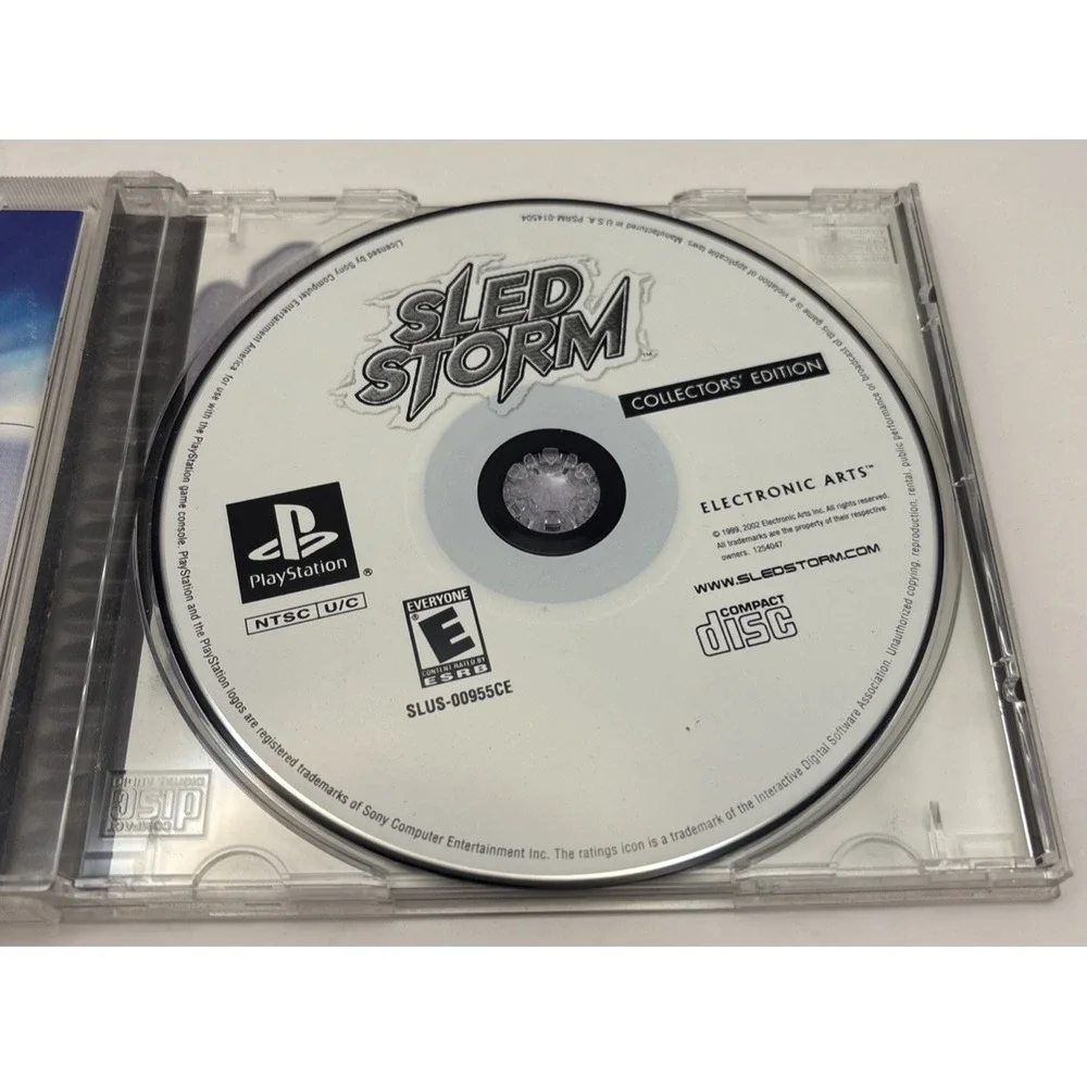 Sled Storm Collector's Edition Sony PlayStation 1‎ PS1 1999 Complete